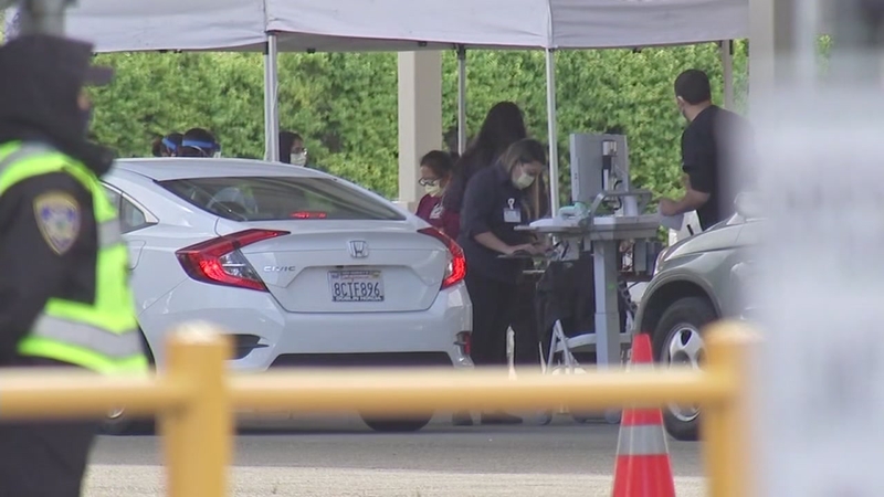 COVID19 testing site expands at Alameda County Fairgrounds  ABC7 San