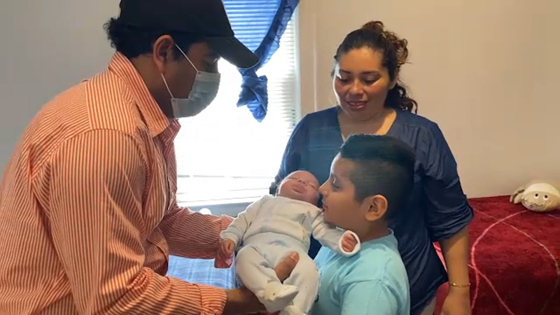 Immigrant family battling COVID-19 reunited at last thanks to community