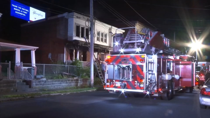 Firefighters Place 2 Alarm Fire In Chester Delaware County Under Control After 40 Minutes On Central Avenue 6abc Philadelphia