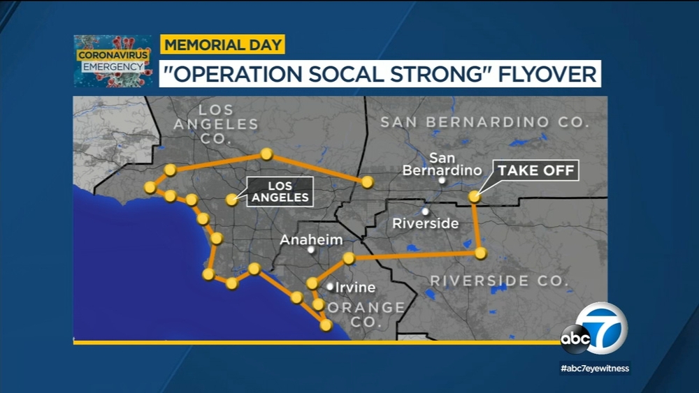 Major formation of historic planes to soar over SoCal on Memorial Day