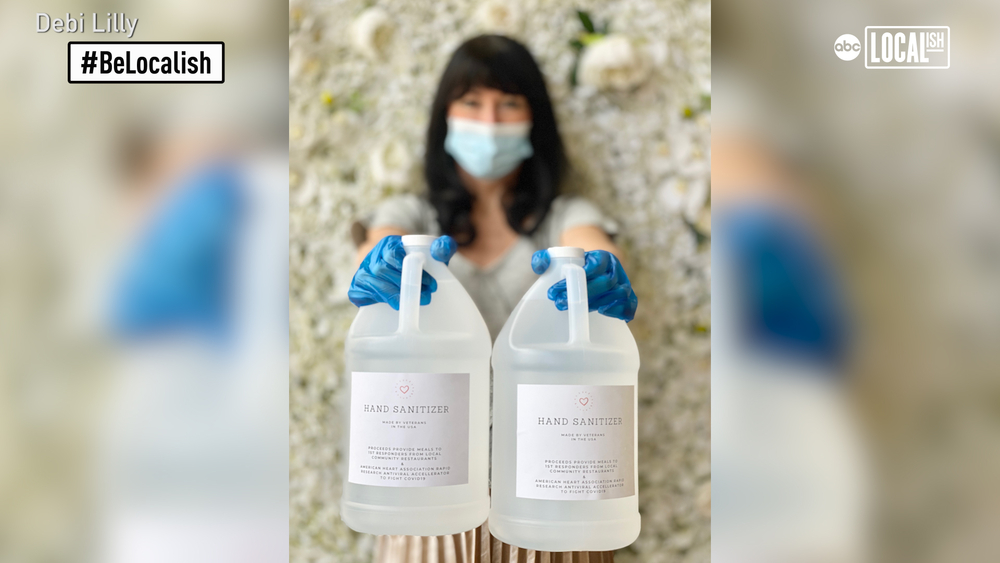 A giving partnership that keeps getting better, all based on a need for hand sanitizer