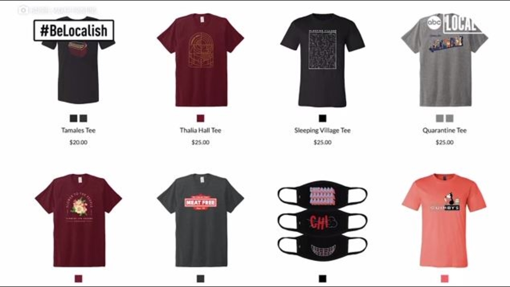 Small businesses team up to support each other with t-shirt fundraiser