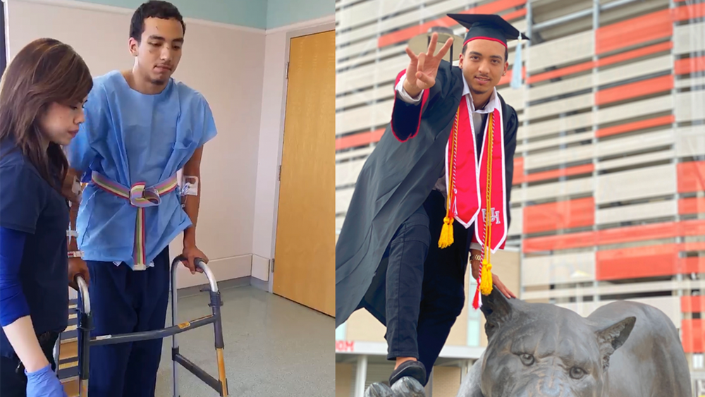 UH grad shares story of being shot to earning a degree