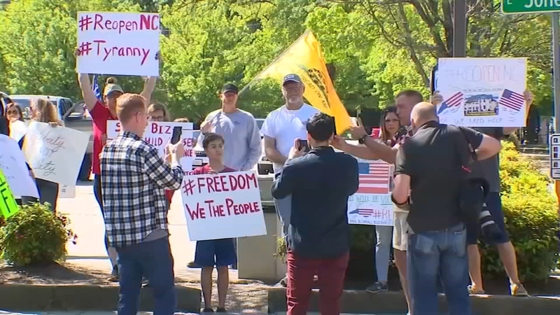 coronavirus nc reopen nc protesters to hold freedom rally across nc on memorial day abc11 raleigh durham reopen nc protesters to hold freedom rally across nc on memorial day