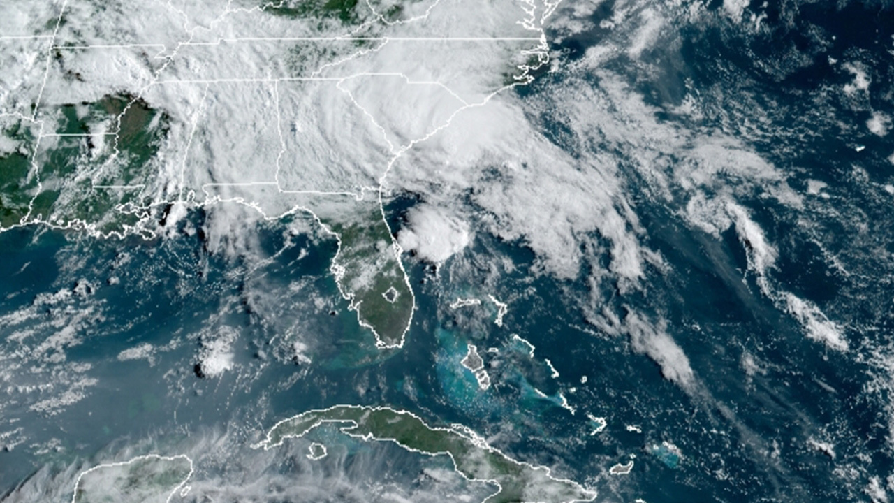 Bertha weakens into tropical depression hours after South Carolina landfall