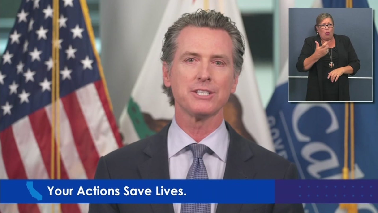 Gov Newsom Shares Emotional Story Of Explaining George Floyd S Death To His Children Abc7 Los Angeles