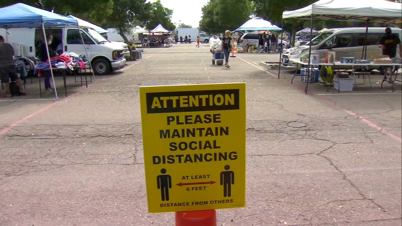 Swap meet season back in effect, might be a safer form of shopping