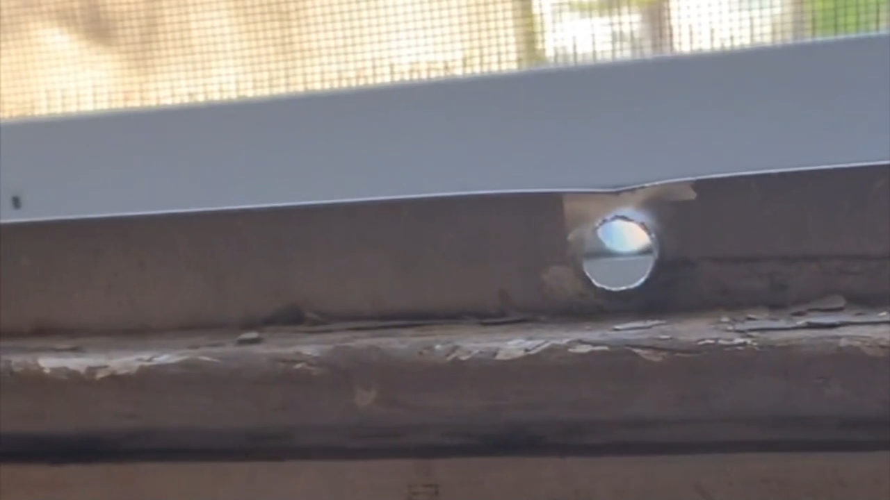 Victim speaks out who was struck by stray bullet