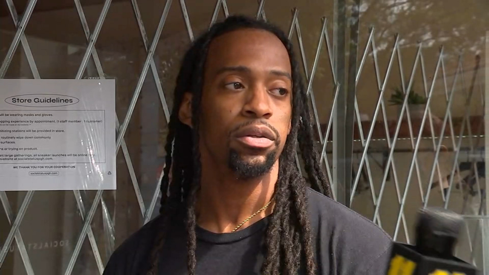 Raleigh Floyd protest Manager of blackowned business Social