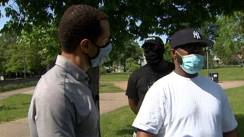 George Floyd's brother calls for peace during protests