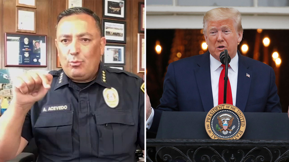 Chief Art Acevedo to Pres. Trump: 'Keep your mouth shut'