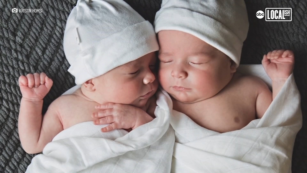Mom runs for healthcare workers who saved twins' lives