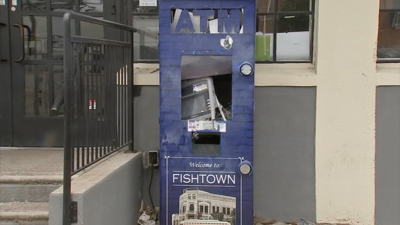 Police search for suspects after multiple ATMs vandalized