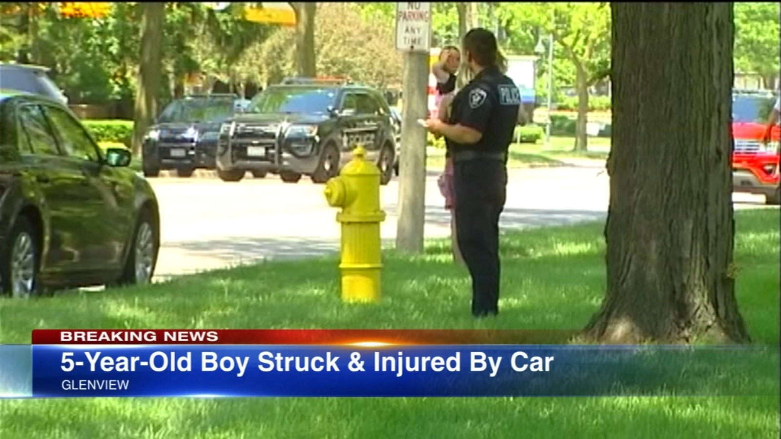Boy, 5, dies after being struck by car in Glenview - ABC7 Chicago