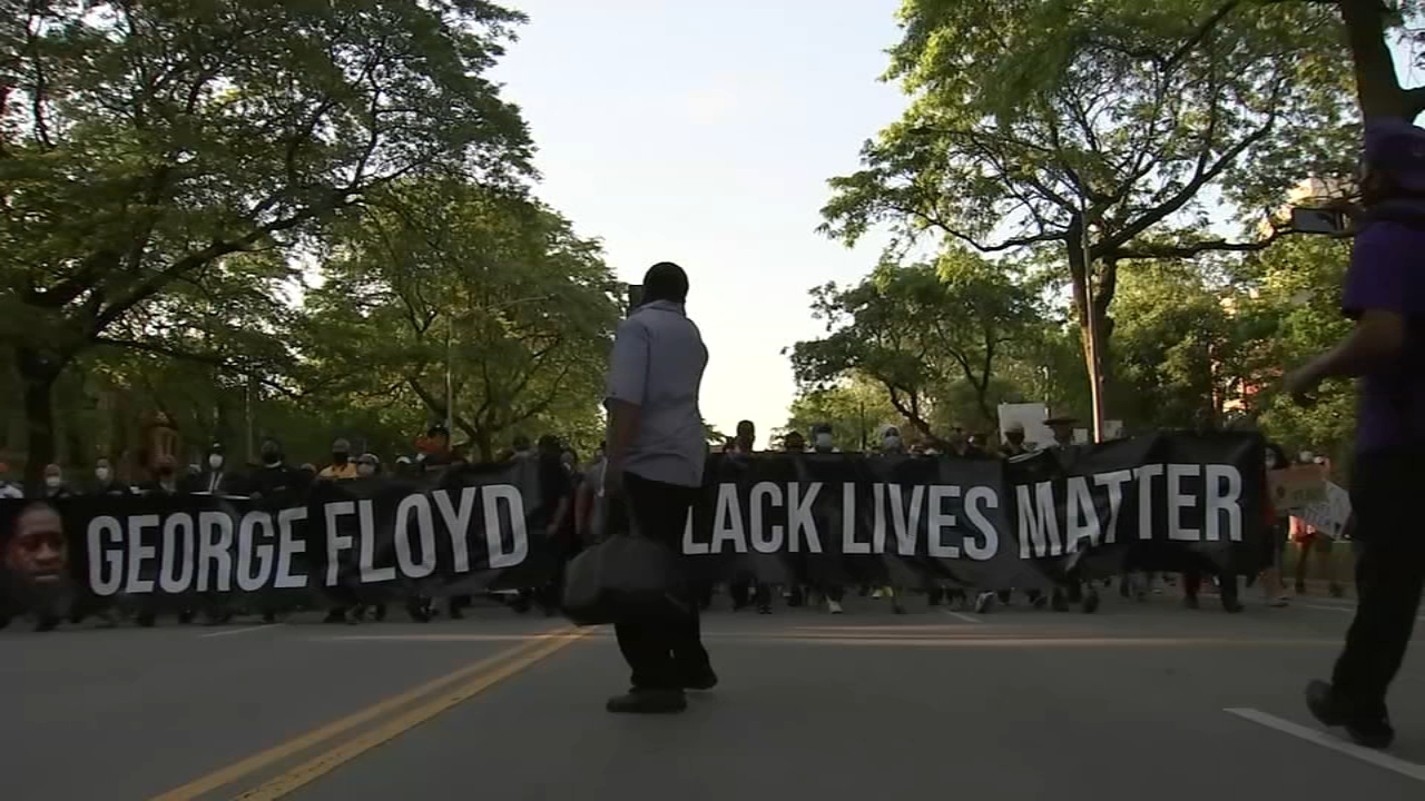 Thousands march on South Side, demanding police reform, justice, non-violence
