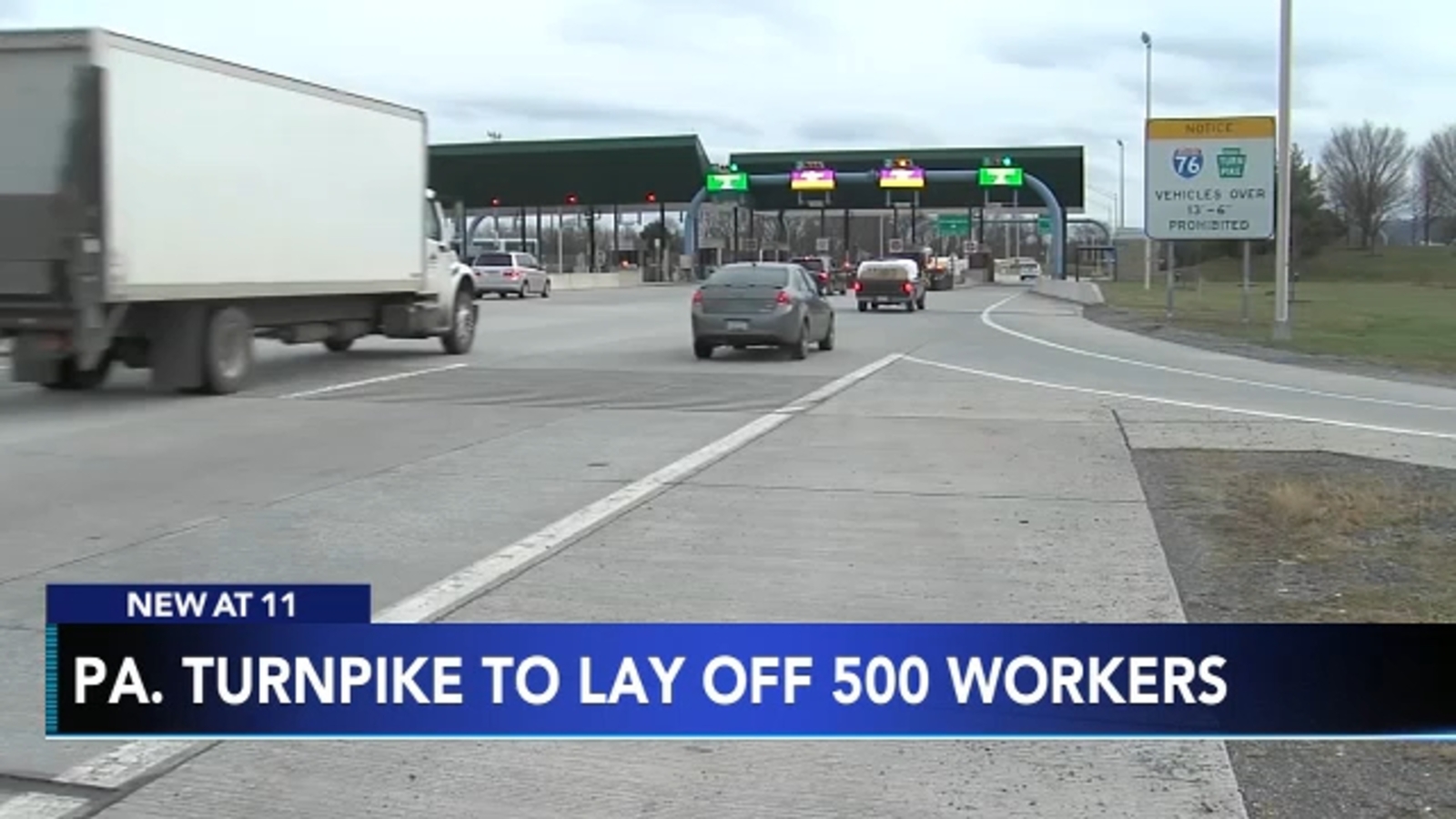 Pennsylvania Turnpike to lay off hundreds of toll collectors 6abc Philadelphia