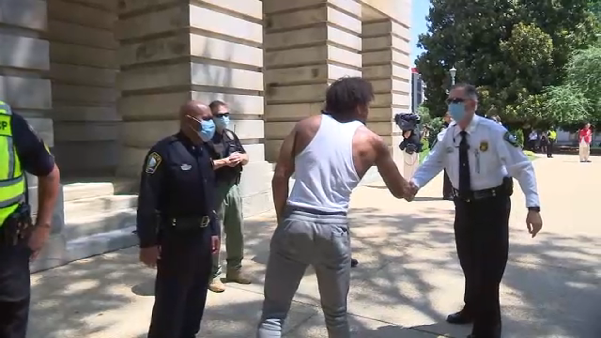 Raleigh protests end peacefully with no violence