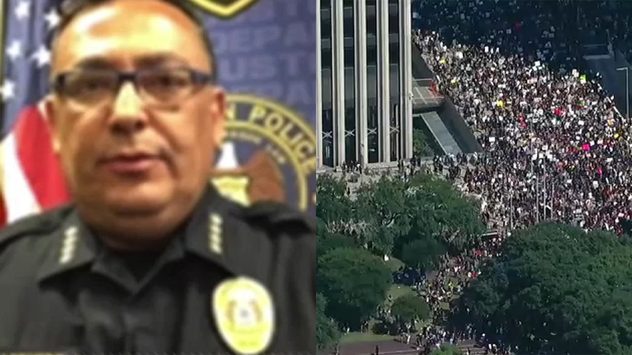 HPD Chief Acevedo comments on Trumps threat to send troops