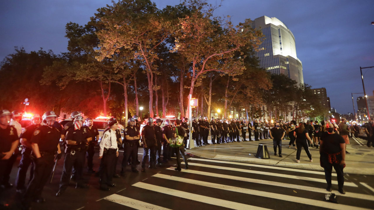 What are the tactical reasons behind NYC's 8 pm curfew?