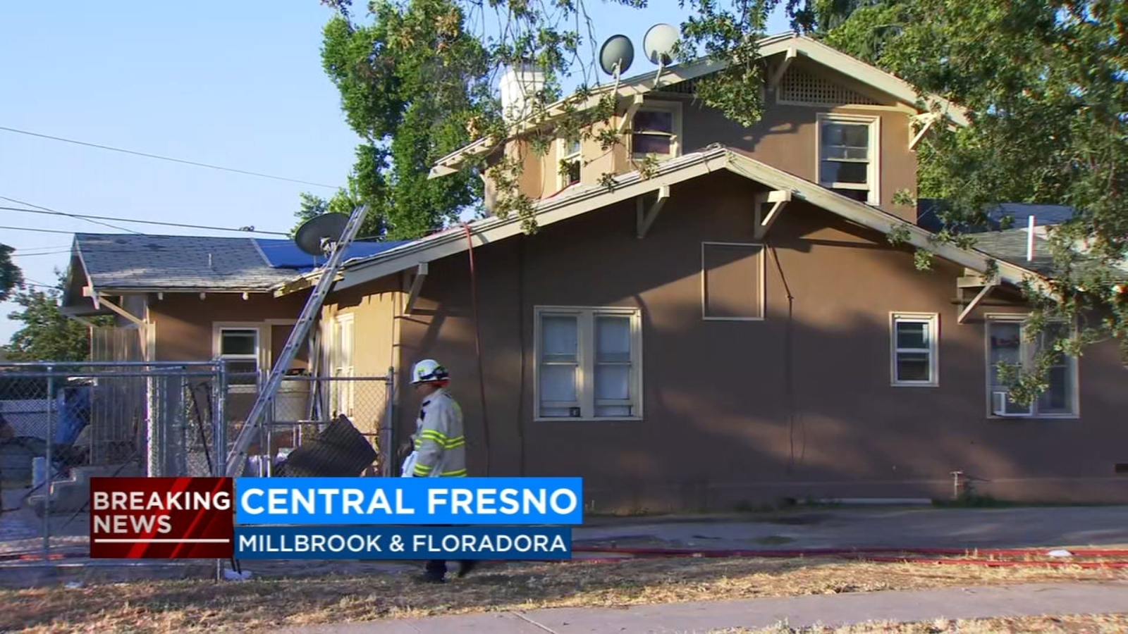 5 adults, 4 children displaced after house fire in central Fresno ...