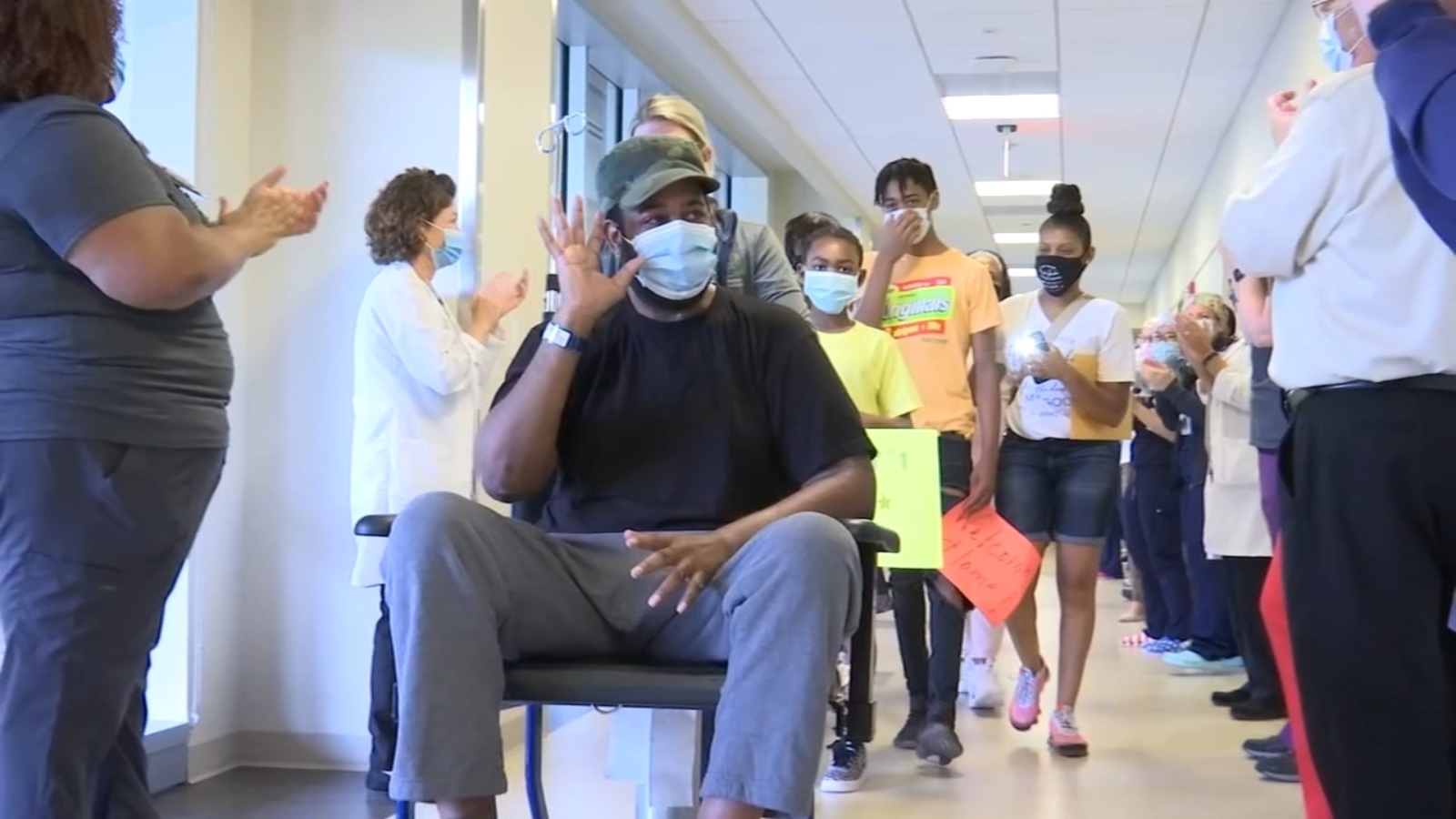 Covid 19 Survivor Makes Grand Departure After Two Months Hospitalized 6abc Philadelphia Covid 19 Survivor Makes Grand Departure After Two Months Hospitalized 6abc Philadelphia