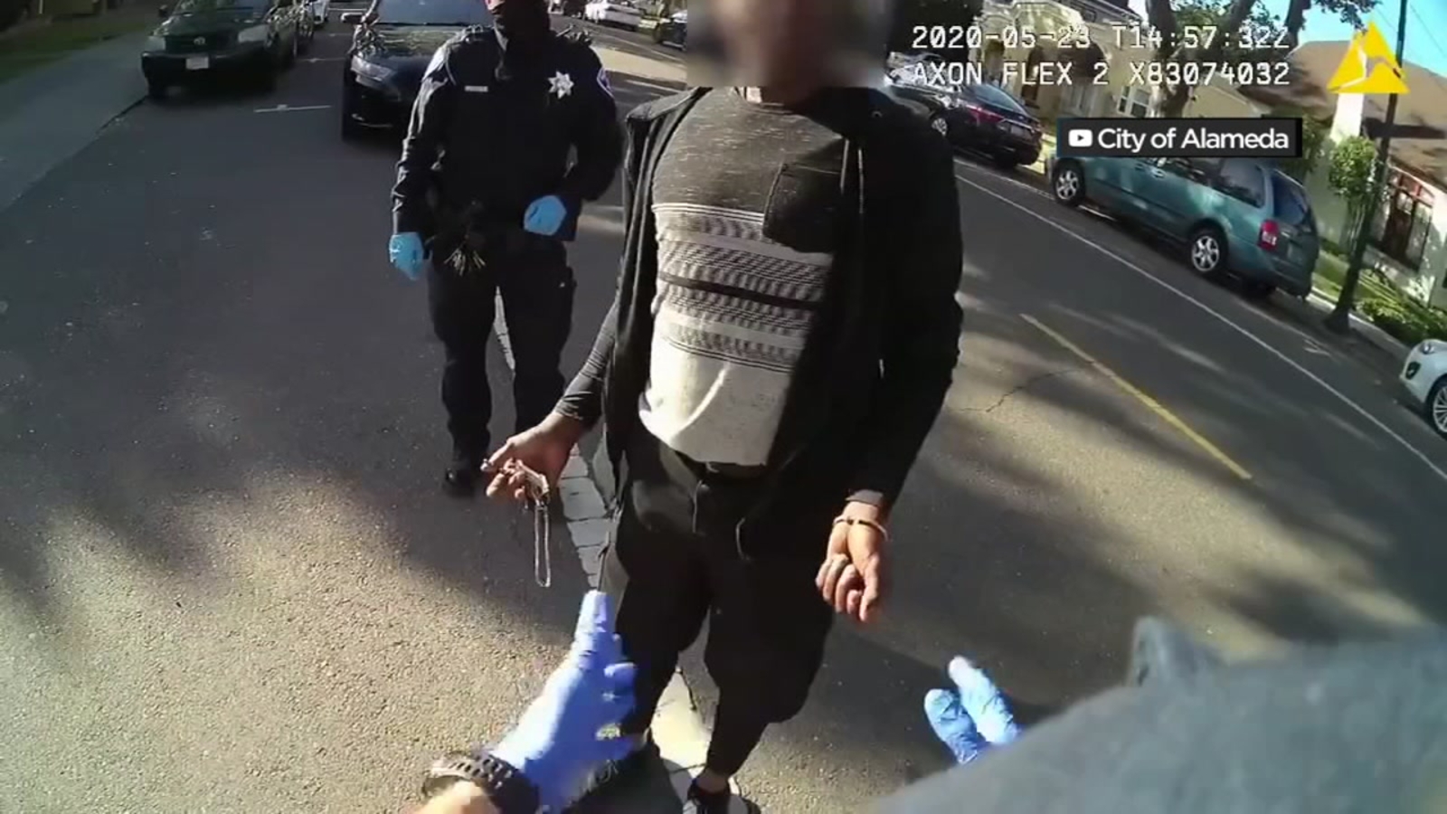 I Team Unarmed Black Man Handcuffed Pinned To Ground For Dancing In The Street In California Abc7 San Francisco