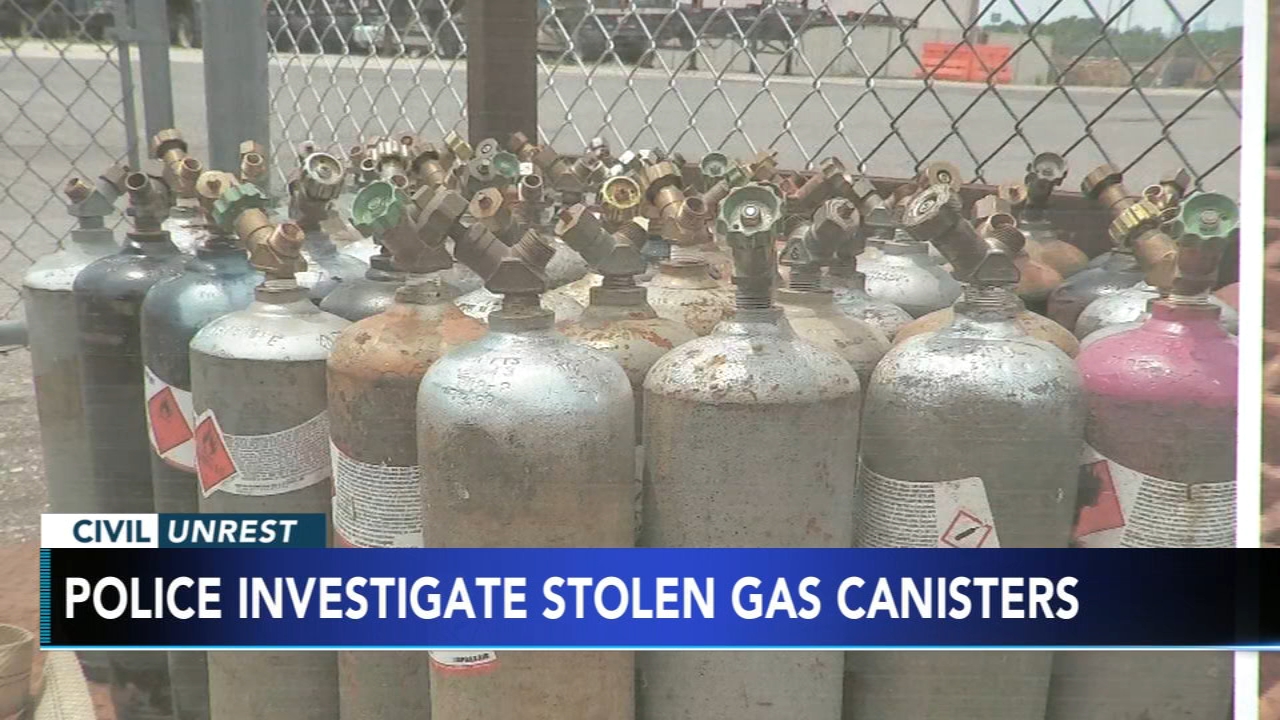 FOP offers $10,000 reward for arrests in stolen chemical, oxygen tanks