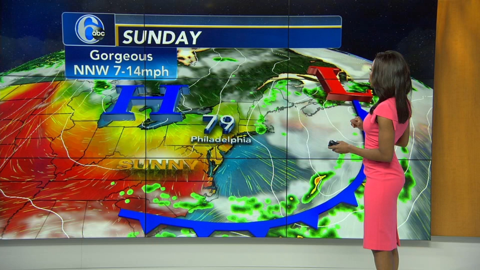 Meteorologist Melissa Magee with AccuWeather on Action News at 11