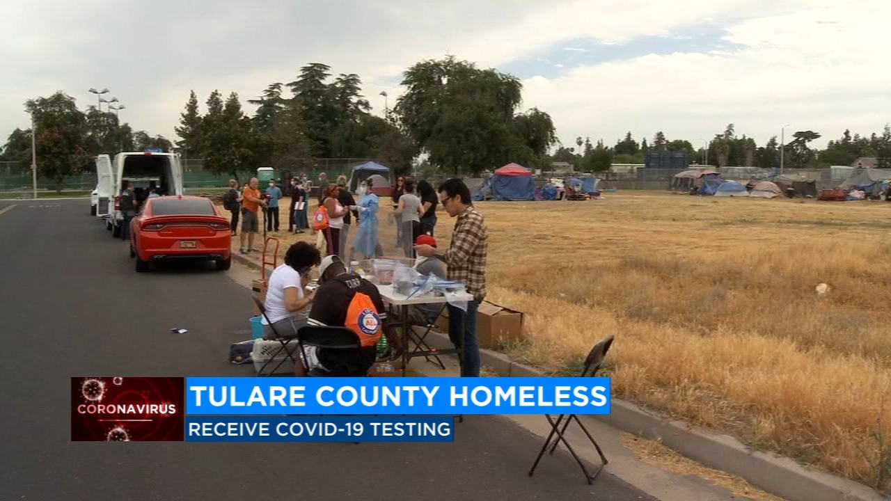 Health officials assist Tulare's homeless population as COVID-19 pandemic continues