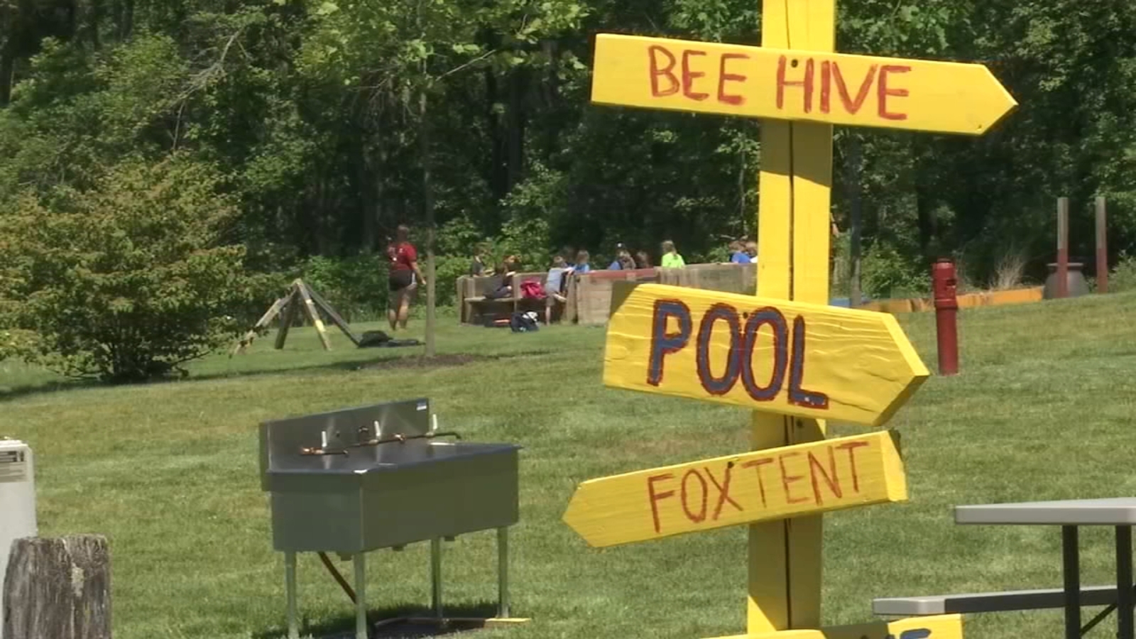 Summer camp begins at Jennersville YMCA in West Grove, Pennsylvania