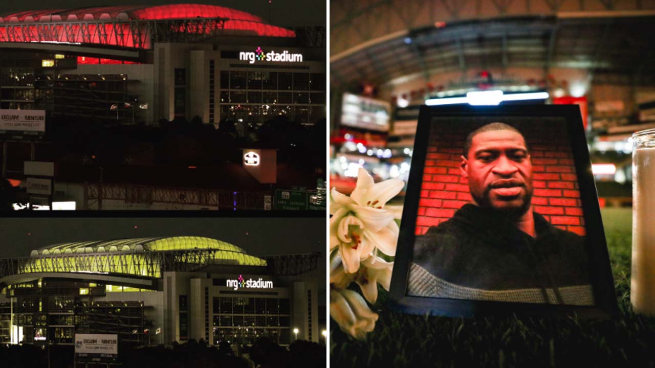 Houston sports teams show up for George Floyd