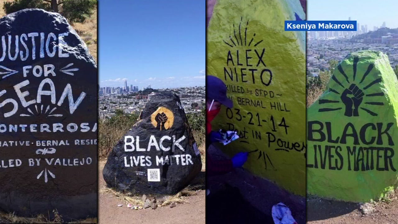 SF city employee among those who painted over BLM mural