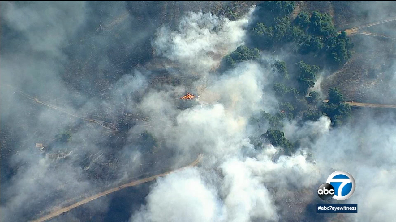 Evacs ordered near Lake Piru in Ventura as blaze grows to 200 acres