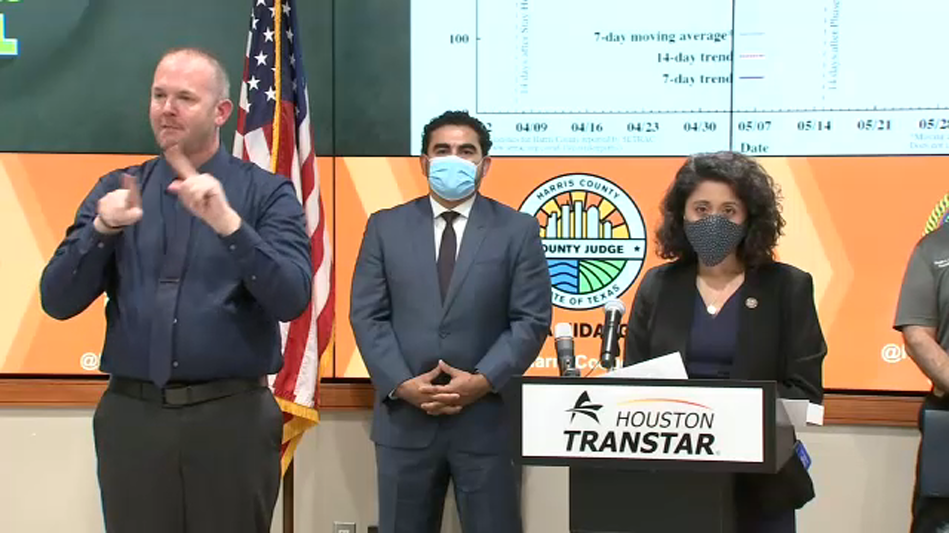 Harris County officials disagree on new COVID-19 warning