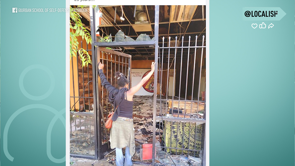 Donations pour in for black-owned business burned down