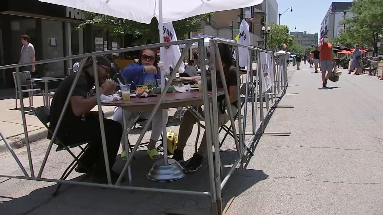 North Side streets close streets for outside dining