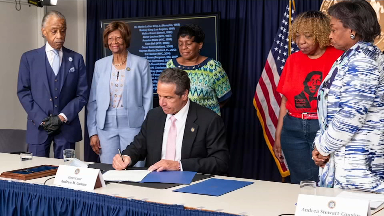 Historic police reform bill signed by Cuomo