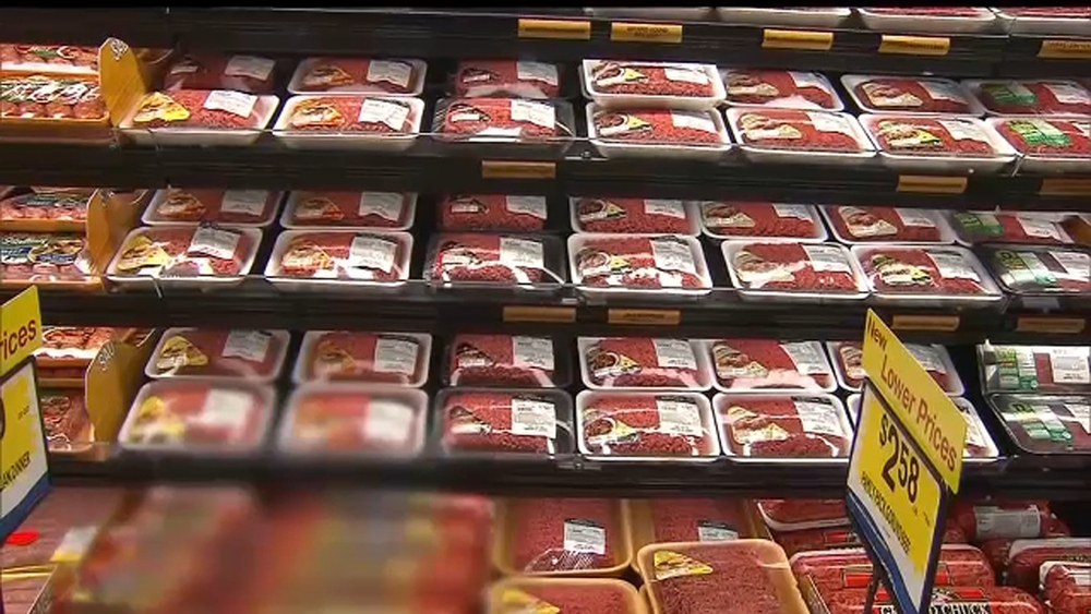 About 40,000 lbs of ground beef are being recalled from Lakeside Refrigerated Services