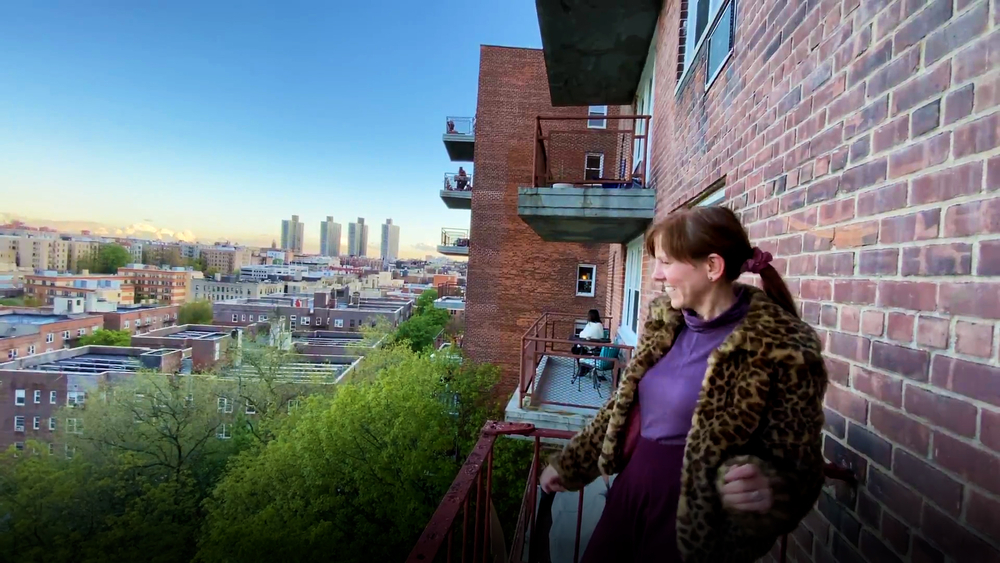 DJ hosts weekly dance parties on balcony in Washington Heights