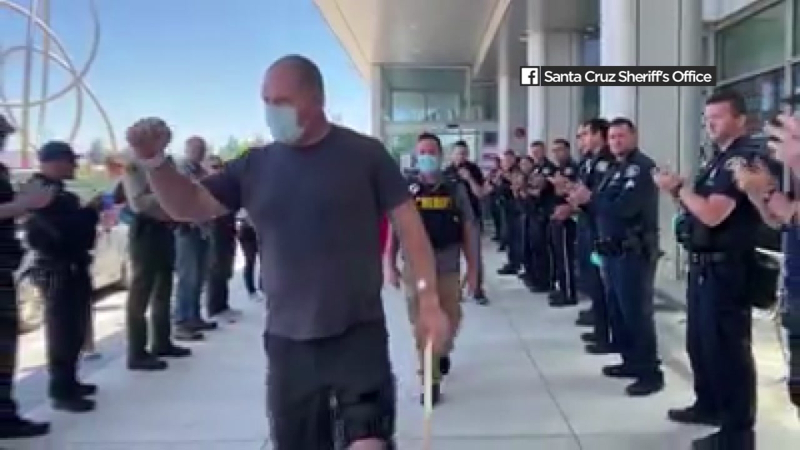 Santa Cruz Co. deputy hurt in ambush shooting in Ben Lomond released