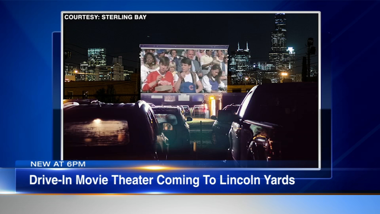 Summer pop-up drive-in movie theater coming to Chicago's Lincoln Yards