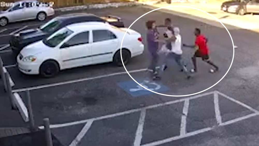 Video shows brutal assault outside Spring convenience store