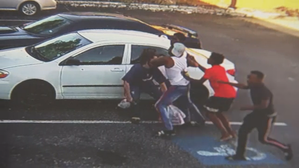 Video shows brutal assualt outside Klein convenience store
