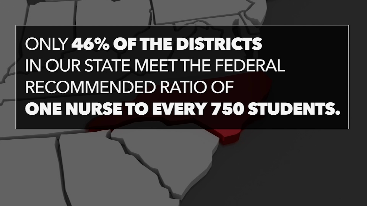 NC lawmakers aim to increase school nurses amid COVID-19 pandemic 