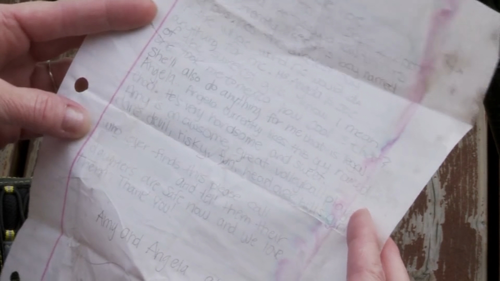 'Tell them their daughters are safe now': Message in a bottle found 13 years later in Alaska river