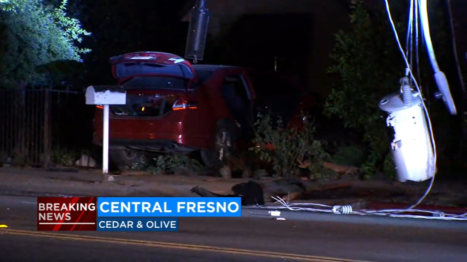Driver crashes into utility pole, causing power outage in central ...