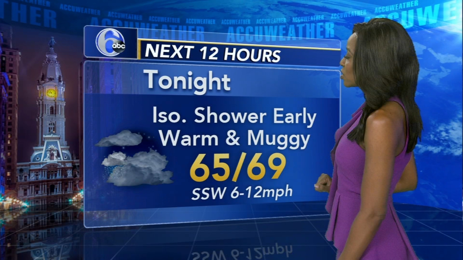 Melissa Magee with AccuWeather 6abc Philadelphia