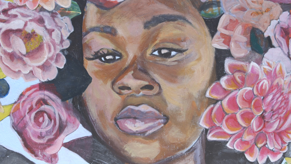 Youth organization paints mural in honor of Breonna Taylor