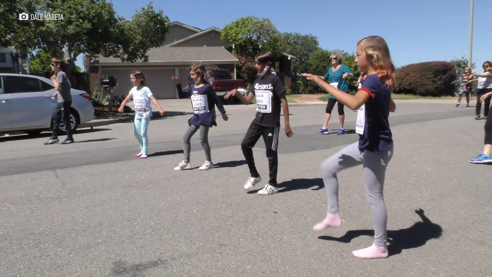 Dance instructor organizes a hip hop protest
