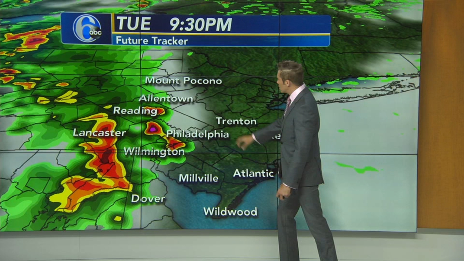 Adam Joseph with AccuWeather 6abc Philadelphia
